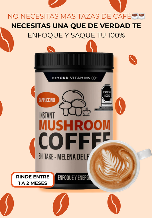 MUSHROOM COFFE - CAFE FUNCIONAL
